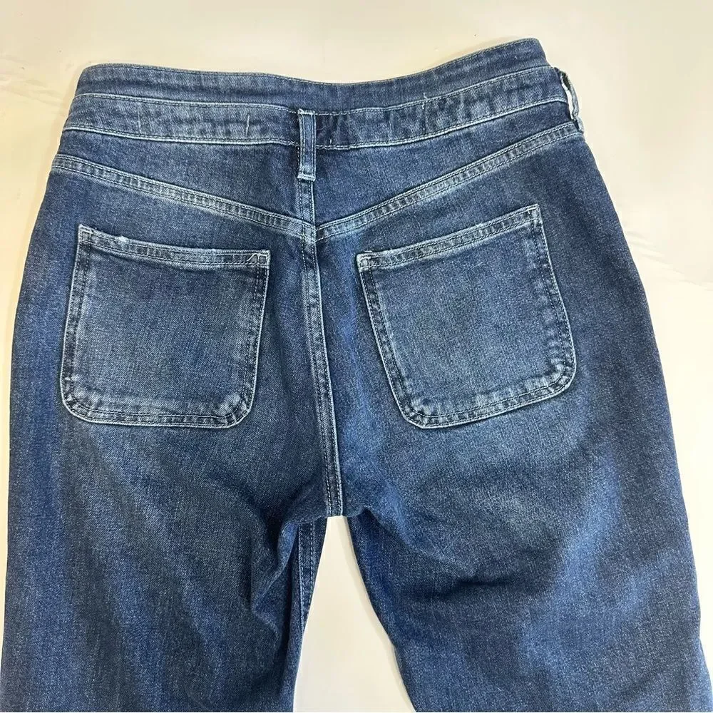 Pilcto & The Letterpress By Anthropologie Sz 25 High Rise Slim  Cropped